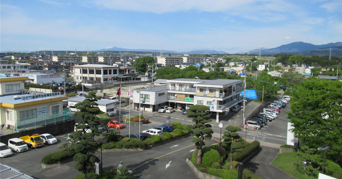 益城町役場宮園住宅地