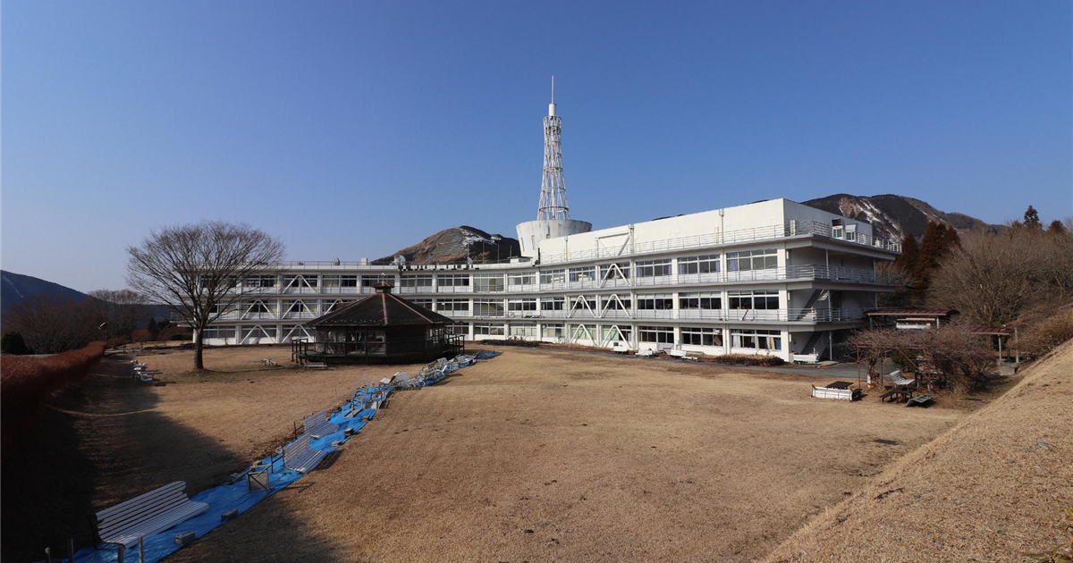 東海大学阿蘇キャンパス 断層